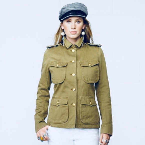 denim and supply womens military jacket